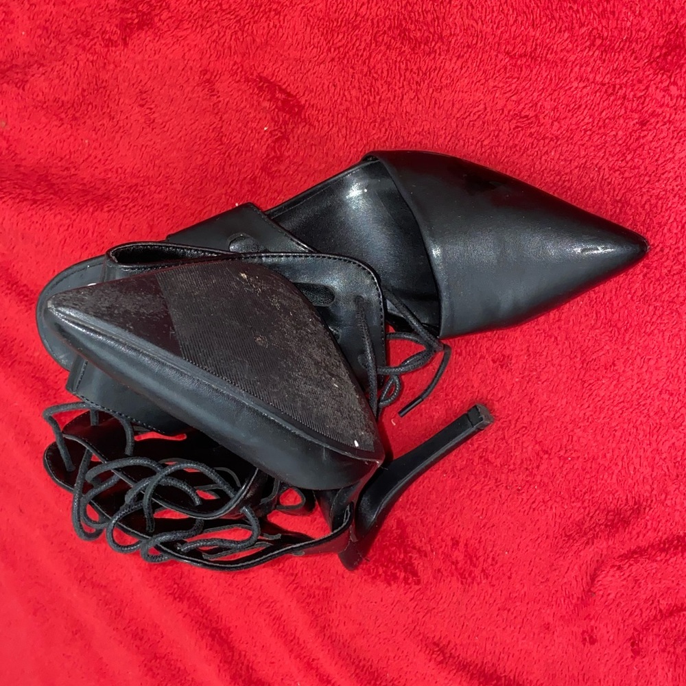 Lace Me Up Pumps - Picture 4 of 6